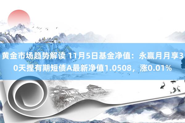 黄金市场趋势解读 11月5日基金净值：永赢月月享30天捏有期