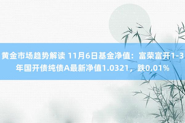 黄金市场趋势解读 11月6日基金净值：富荣富开1-3年国开债纯债A最新净值1.0321，跌0.01%