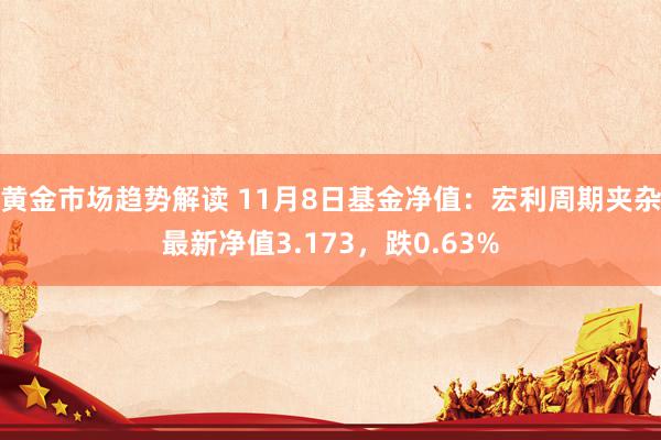 黄金市场趋势解读 11月8日基金净值：宏利周期夹杂最新净值3.173，跌0.63%