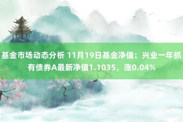 基金市场动态分析 11月19日基金净值：兴业一年抓有债券A最