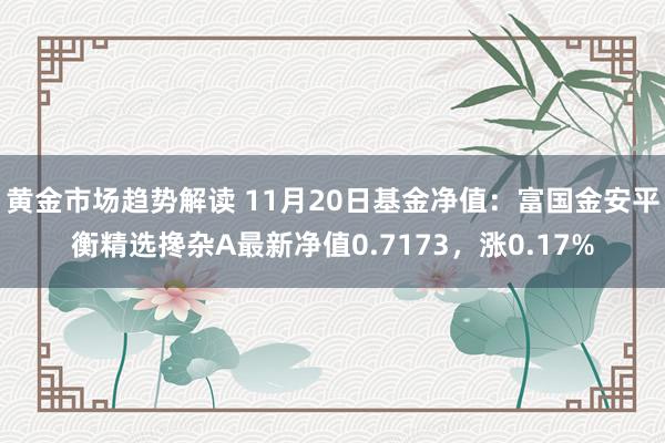   黄金市场趋势解读 11月20日基金净值：富国金安平衡精选搀杂A最新净值0.7173，涨0.17%